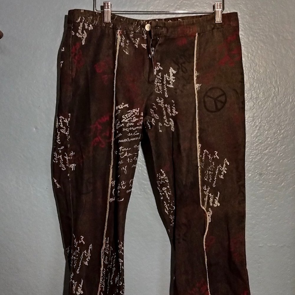 90s A. Aubrey One of a Kind Altered Punk Jeans